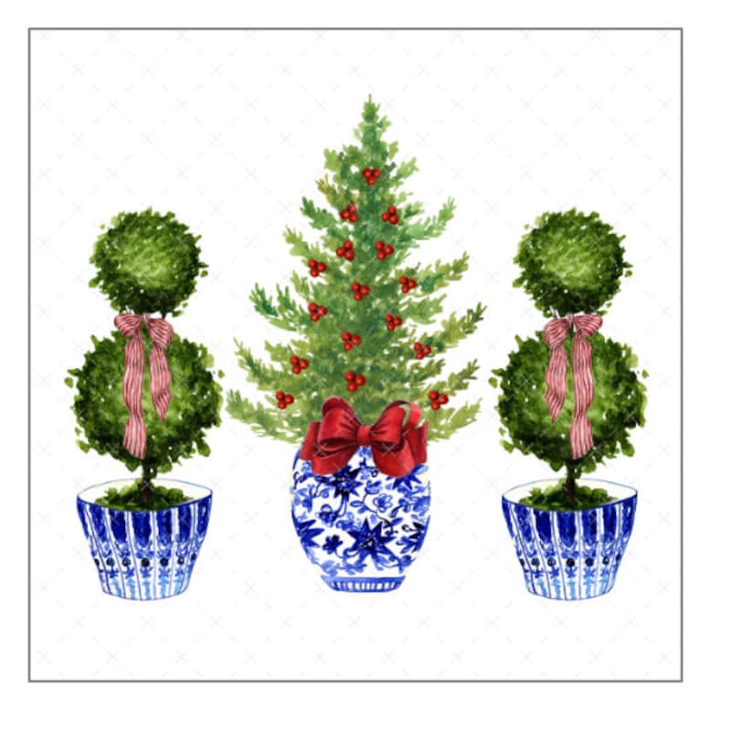 Christmas Topiary - Etsy