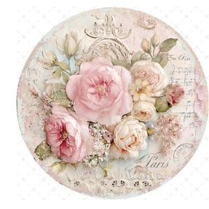 Shabby Chic Wreath - Etsy