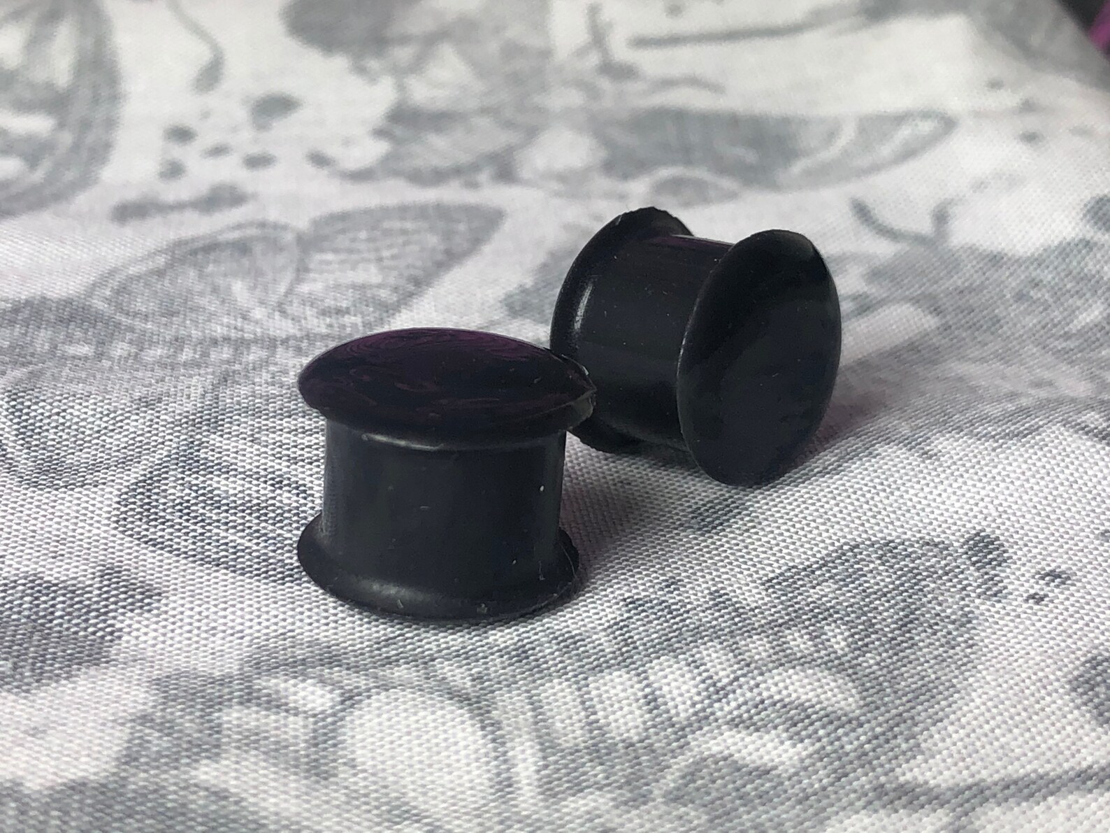 Body jewelry Silicone plugs. 10mm Double flare style plain Etsy