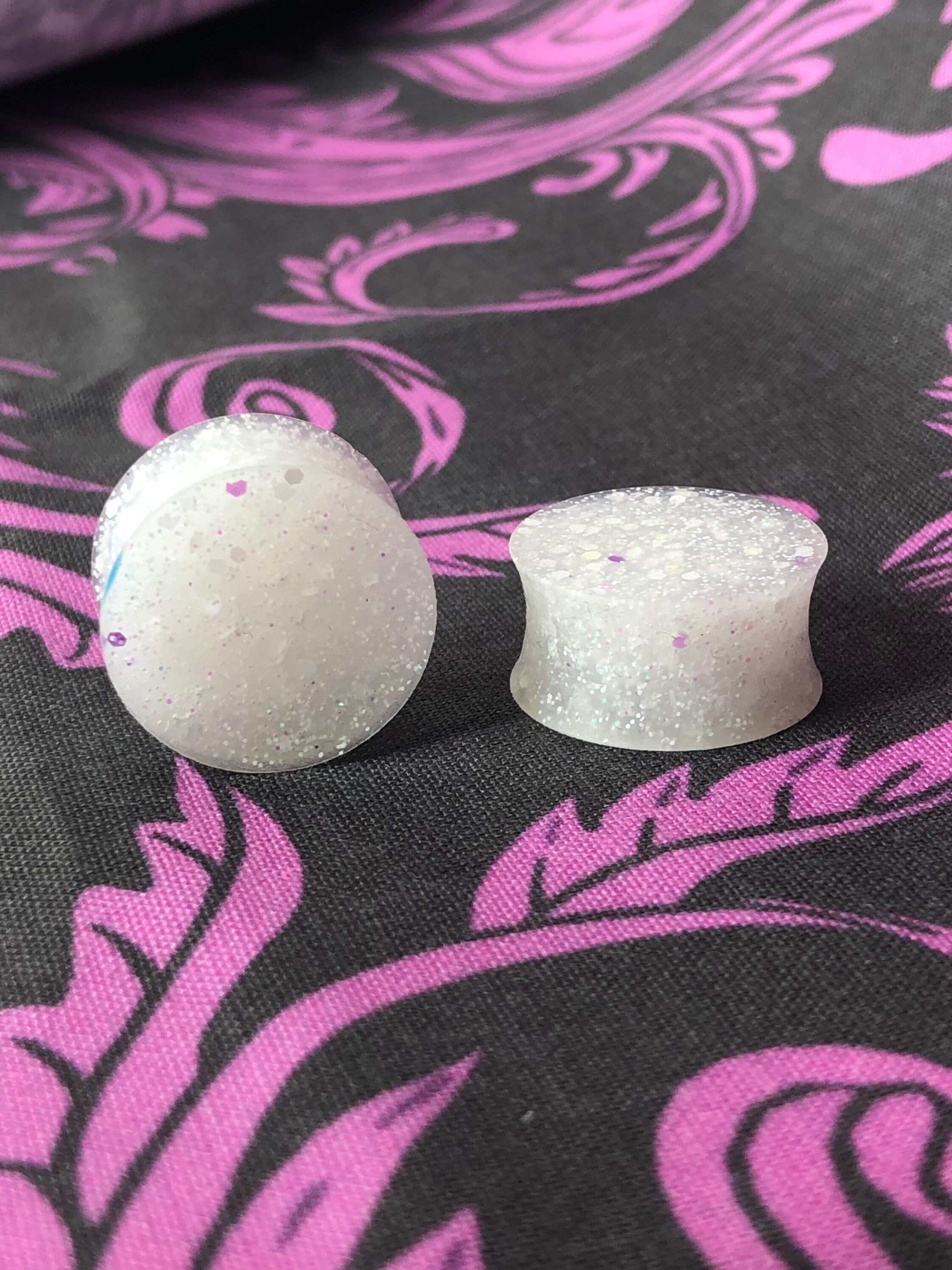 Silicone plugs Body jewelry 13mm glitter silicone plugs Etsy