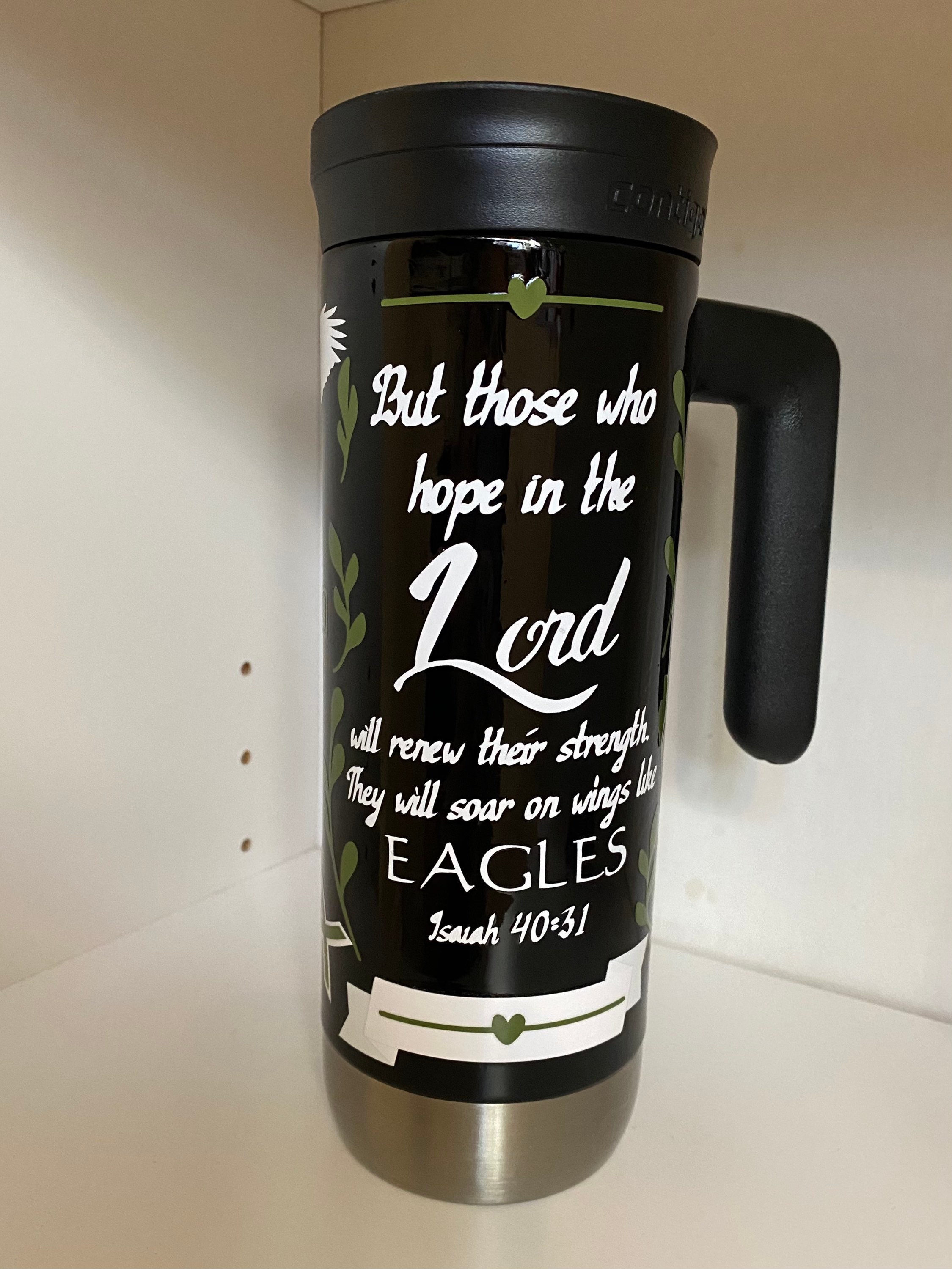 Custom Bible Verse Tumbler for Him Etsy