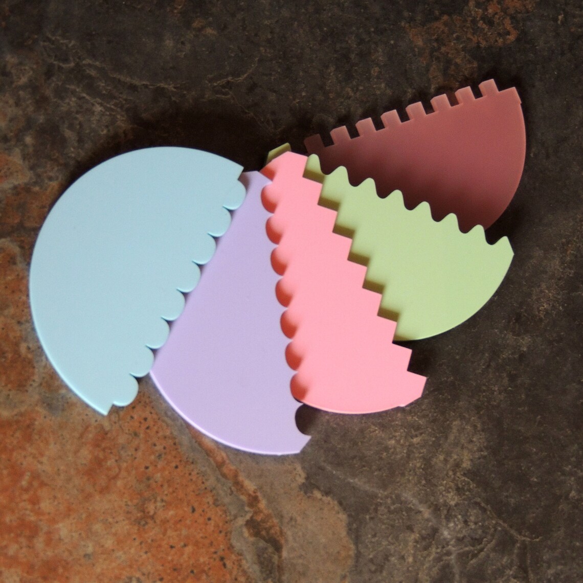 DIGITAL CRAFT FILE Cake Scrapers pack vol 1 Etsy