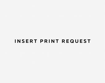Insert Print Request
