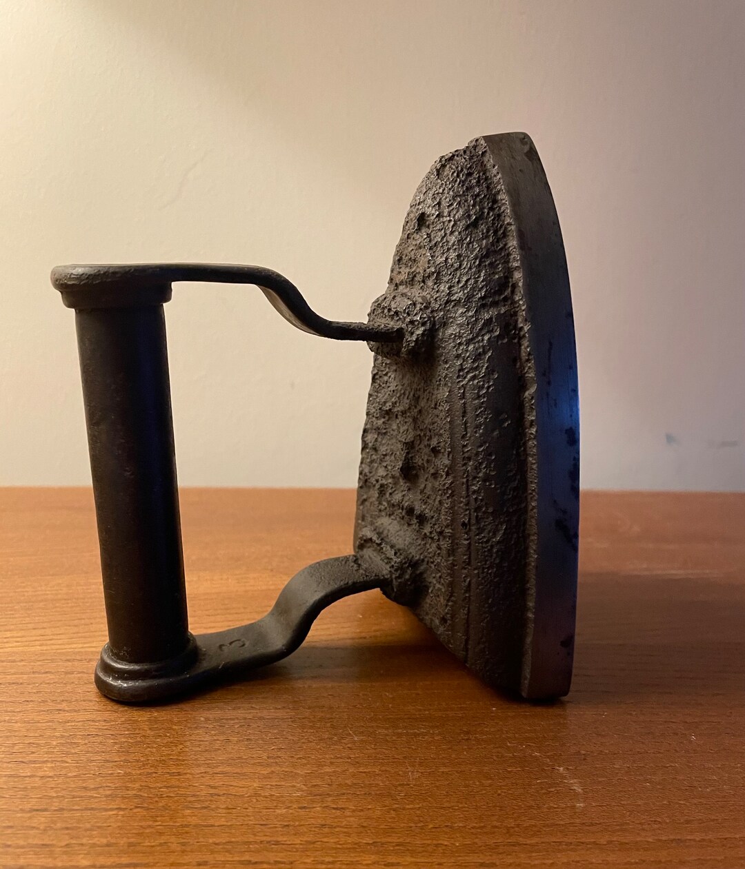 Antique Victorian Flat/sad/smoothing Iron UK Only Etsy