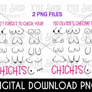 乳がん啓発 PNG: Chichis Design (デジタルファイル)