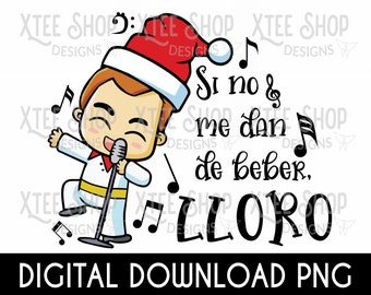 Puerto Rico Christmas PNG: Boricua Song Design (Digital Download)