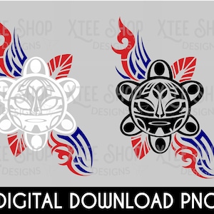 Sol Taino Tribal-Design PNG-Dateien, digitale Datei zum Drucken in PNG-Dateien, Sol Taino PNG-Dateien zum Drucken und Schneiden