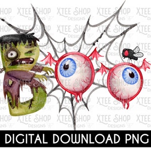 Halloween BOO monsters word PNG digital file, halloween digital file, instant download digital file PNG, halloween monsters design for print