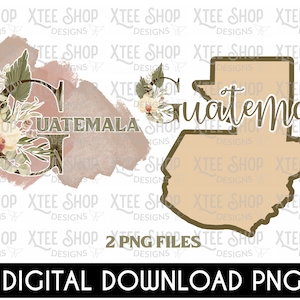 Bundle de fichiers PNG fleur Guatemala, modèles de téléchargement Guatemala, fleur guatémaltèque PNG, orchidée Guatemala PNG, impression htv, impression par sublimation