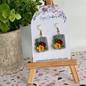 Pendiente bíblico de arcilla polimérica de JW, regalo pionero de JW