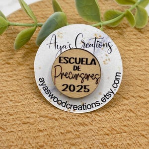 Escuela de Precursores 2025 Pin