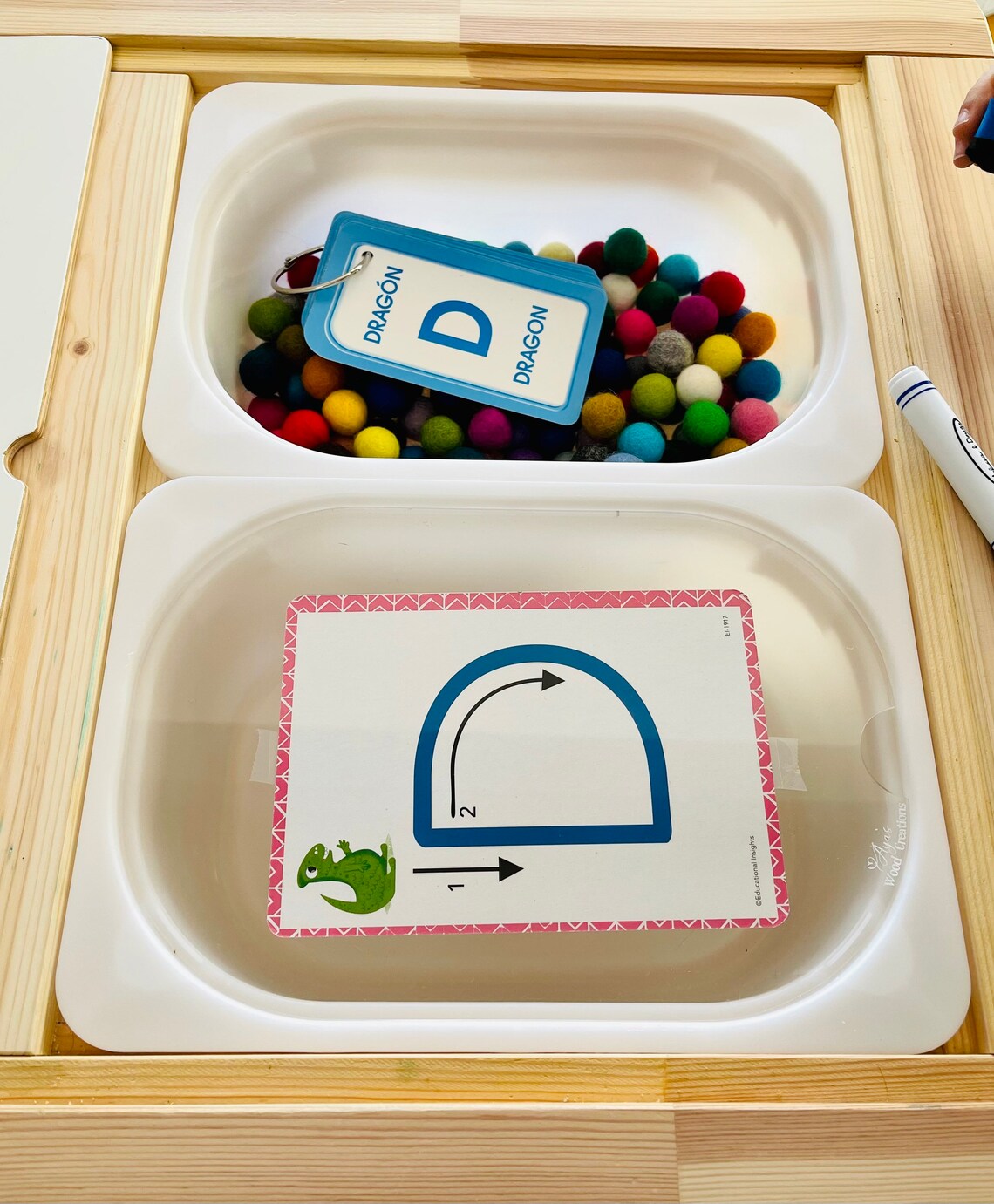 Flisat Clear Board Insert Flisat Insert Sorting Trofast Etsy