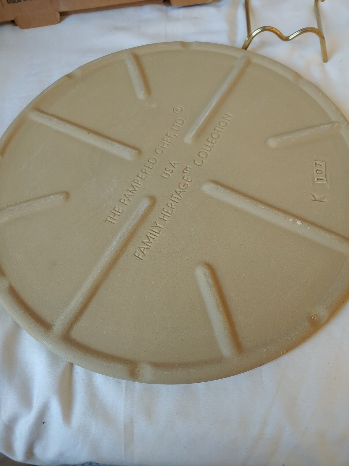 NEW The Pampered Chef Classic Round Stone 13 1340 Etsy