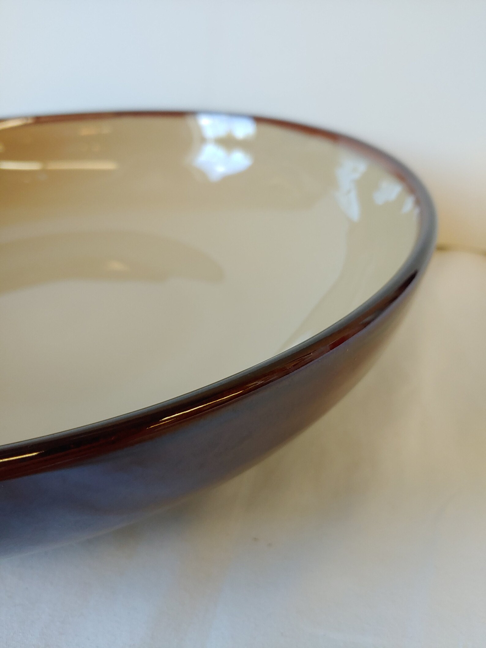 Sango Nova Brown Pasta Serving Bowl 4933 13 Etsy