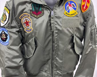 Vintage 1986 Alpha Industries CWU-36/P Flight Jacket F-104
