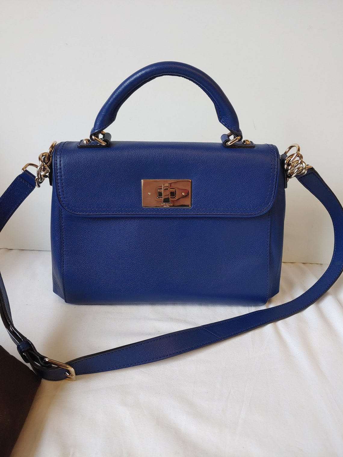 Gorgeous Kate Spade NY Cobalt Blue Handbag Purse | Etsy