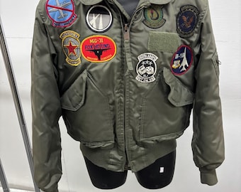 Vintage 1986 Alpha Industries CWU-36/P Flight Jacket F-104
