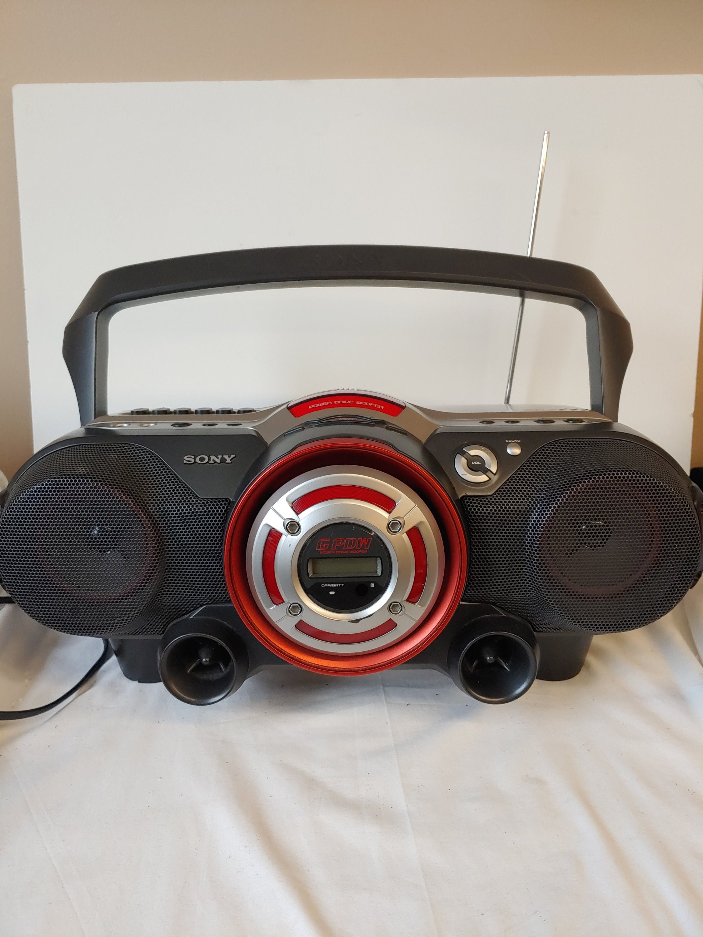 Sony CFD-G500 Stereo Cd/radio/cassette Boombox G PDW Power Etsy Norway