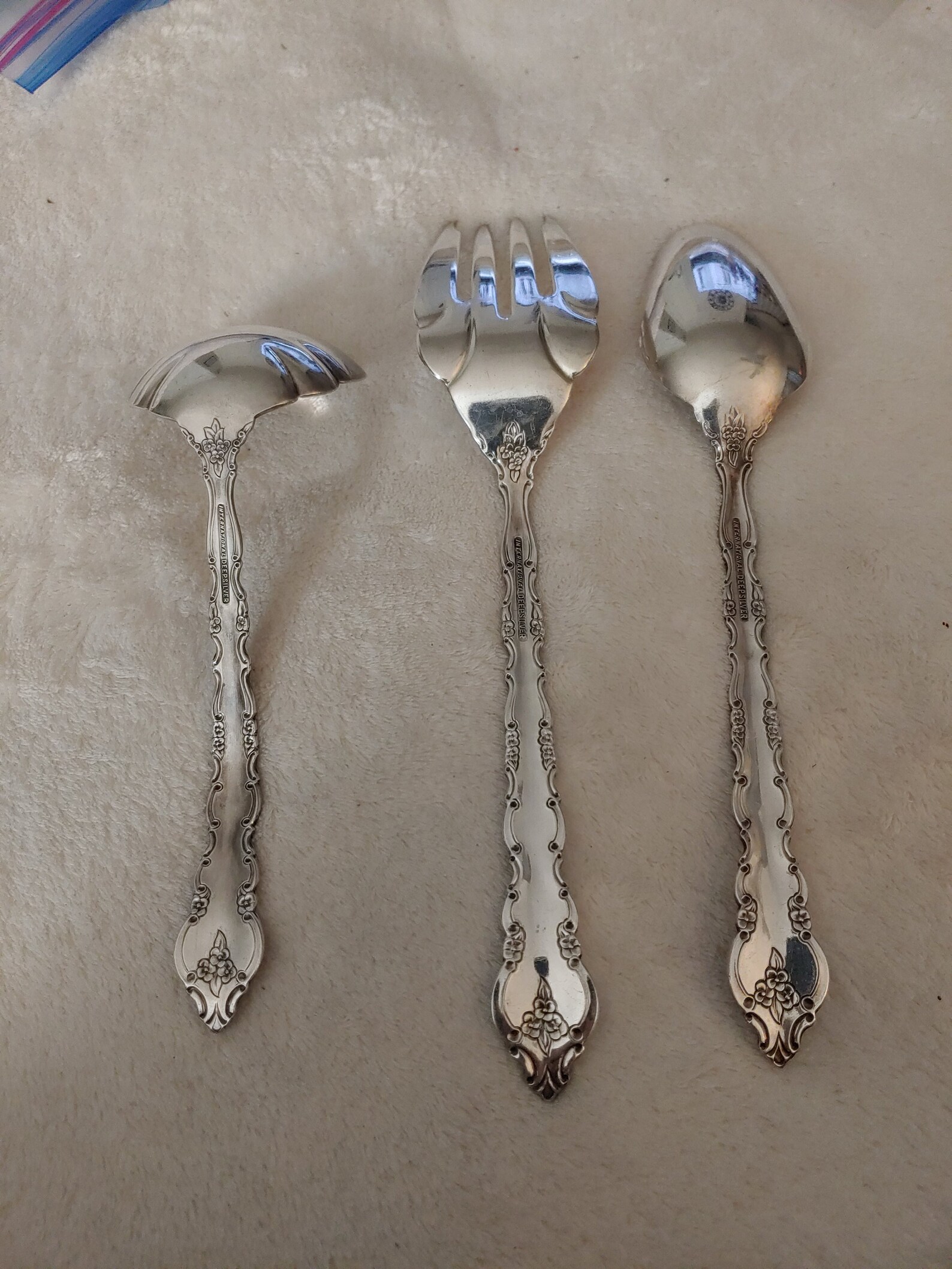 Vintage International Deep Silver 1971 Delicato Silverplate 3 Etsy