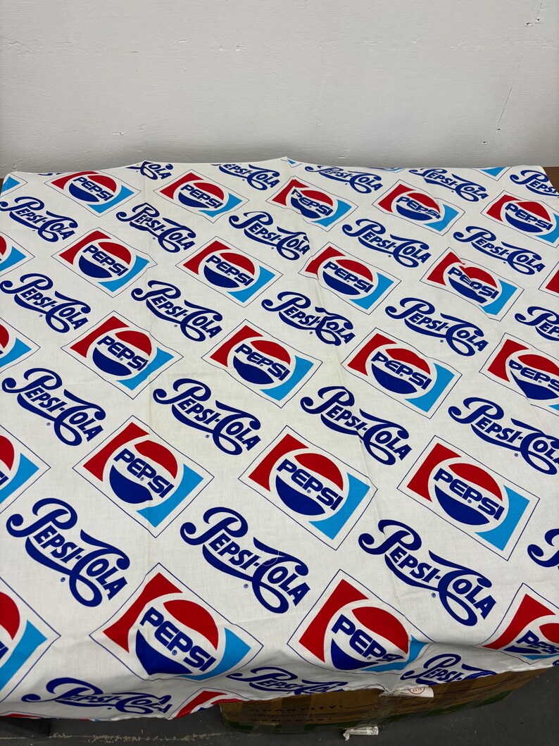 Vintage Pepsi Cola Woven Picnic Basket Set | Wooden Lid | Classic Brand ...