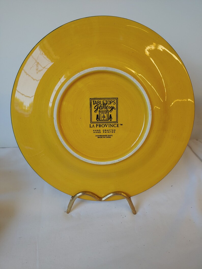 Tabletops Gallery La Province Salad Plate 8 3/8 Round Etsy