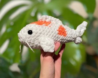 Koi Plüschi | Gehäkeltes Plüschi | Handgemachtes Spielzeug | Kuscheltier