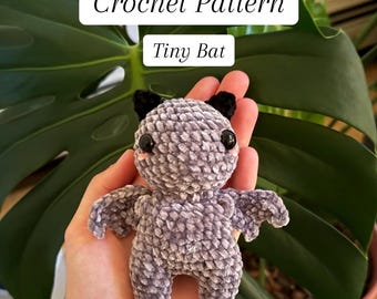 Fledermaus Häkelanleitung | Amigurumi | Keine nähen | PDF-Schnittmuster