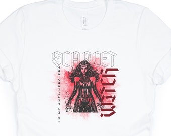 Wanda Maximoff inspired Shirt | Scarlet Witch| Anti-Hero Era | Marvel | Comic |MCU | Avengers