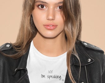 Im Speaking Kamala Shirt Feminism Kamala Harris Quote Feminist Shirt Empower Women Shirt Girl Power Shirt Empowerment Kamala Harris Tshirt