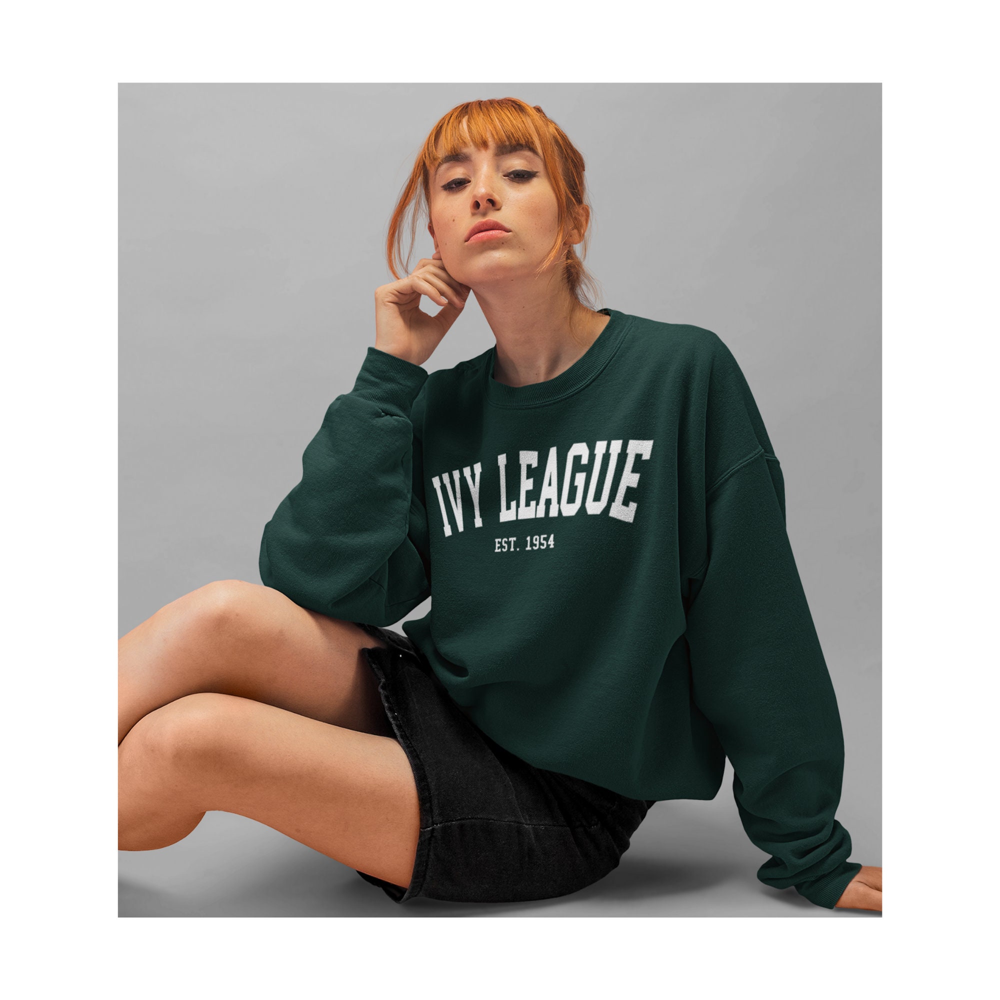 Ivy League Sweatshirt College Sweatshirt Sweatshirt - Etsy