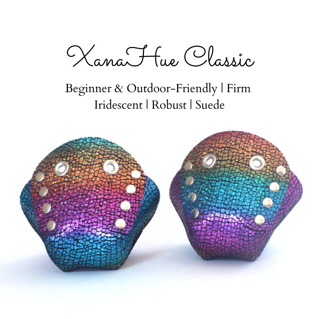 XanaHue Classic Genuine Suede Roller Skate Toe Caps/Toe Guards, Free …