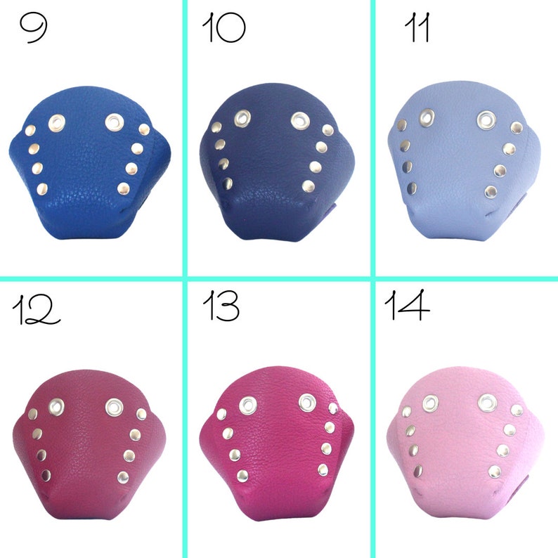 Free U.S Shipping! Mix n/' Match Genuine Top Leather Roller Skate Toe CapsToe Guards