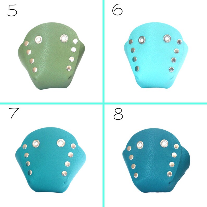 Free U.S Shipping! Mix n/' Match Genuine Top Leather Roller Skate Toe CapsToe Guards