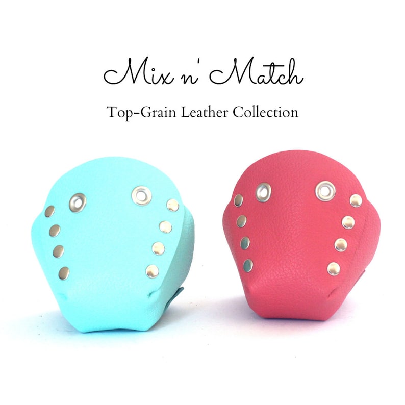 Free U.S Shipping! Mix n/' Match Genuine Top Leather Roller Skate Toe CapsToe Guards