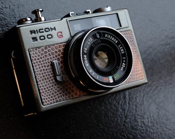 リコー 500 GX ヴィンテージレンジファインダーカメラ 35mmフィルム用