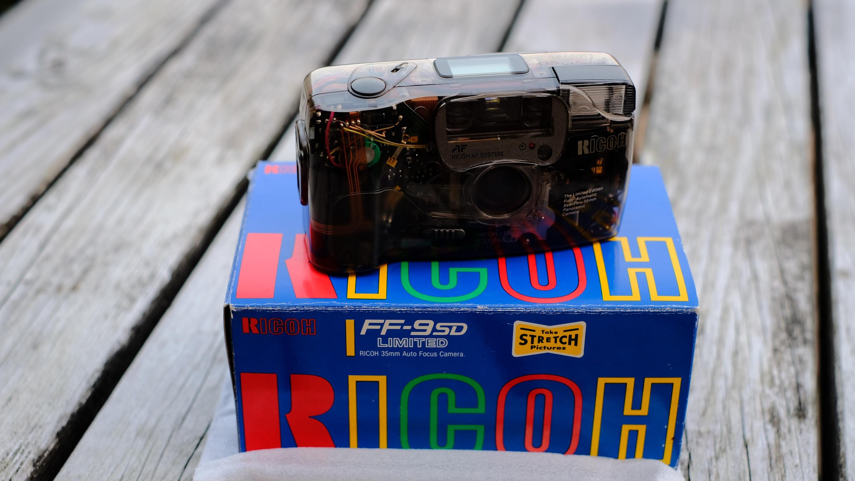 RICOH　FF-SD LIMITED Ricoh FF-9SD Limited Edition See-Thru Fully Automatic 35mm