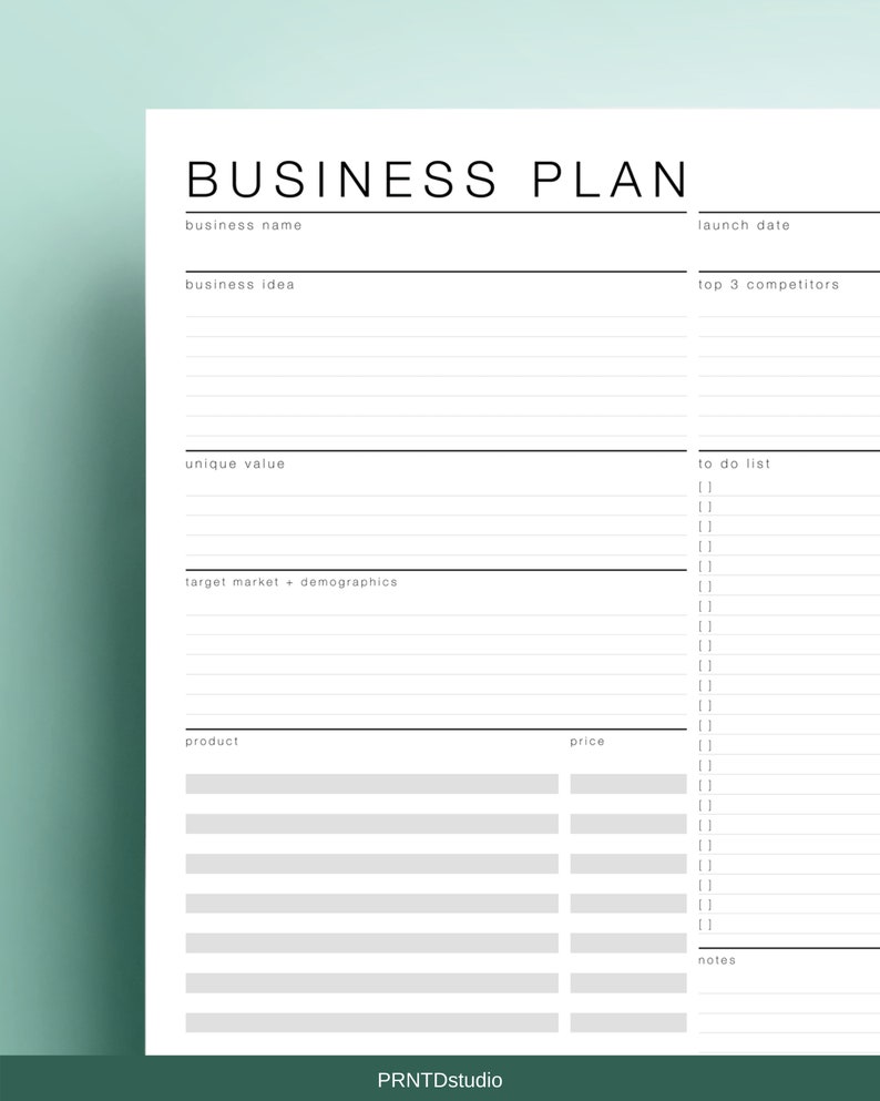 90 day goal template picture