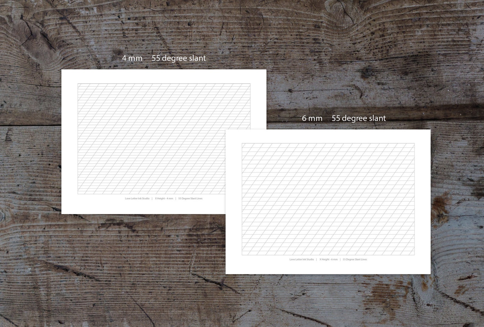 Printable Calligraphy Guide Sheets Ideal for Practicing - Etsy