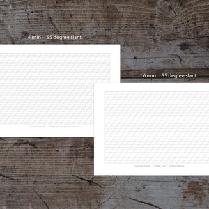 Printable Calligraphy Guide Sheets Ideal for Practicing - Etsy