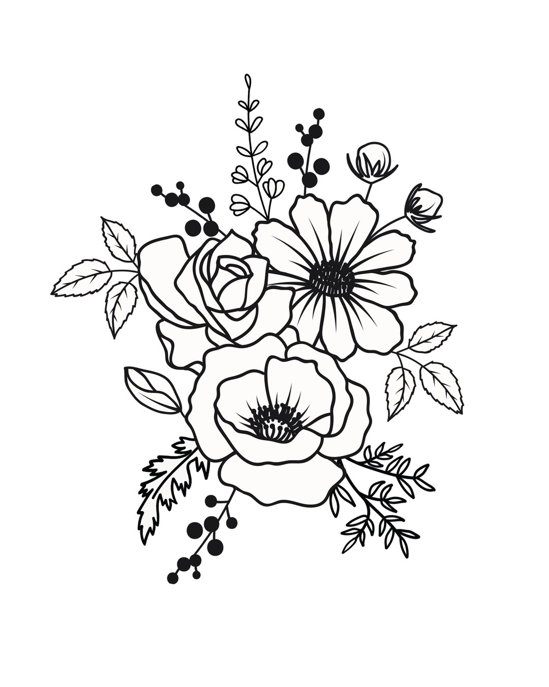 ★ Fallett★ Flower drawing man to man ivory FA2501CR13IV il_1080xN.6179986777_8moe.jpg