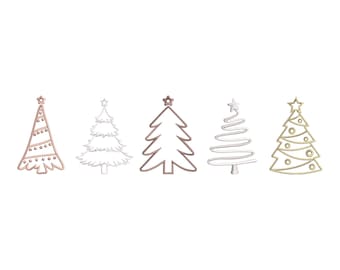 Christmas Tree Embroidery Design, Merry Christmas Embroidery Machine File, Digital Download