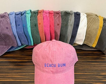 Embroidered Dad Cap: Personalized Text, Logo, Bachelorette or Sorority Hat