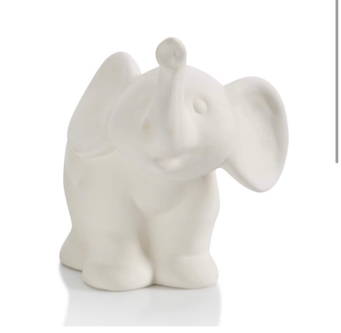 Paint Your Own Ceramic Keepsake The Lovable Elephant 