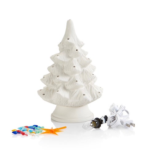 Slim Ceramic Tree Kit 10.5 Inch Paint Your Own Ceramic Tree Etsy