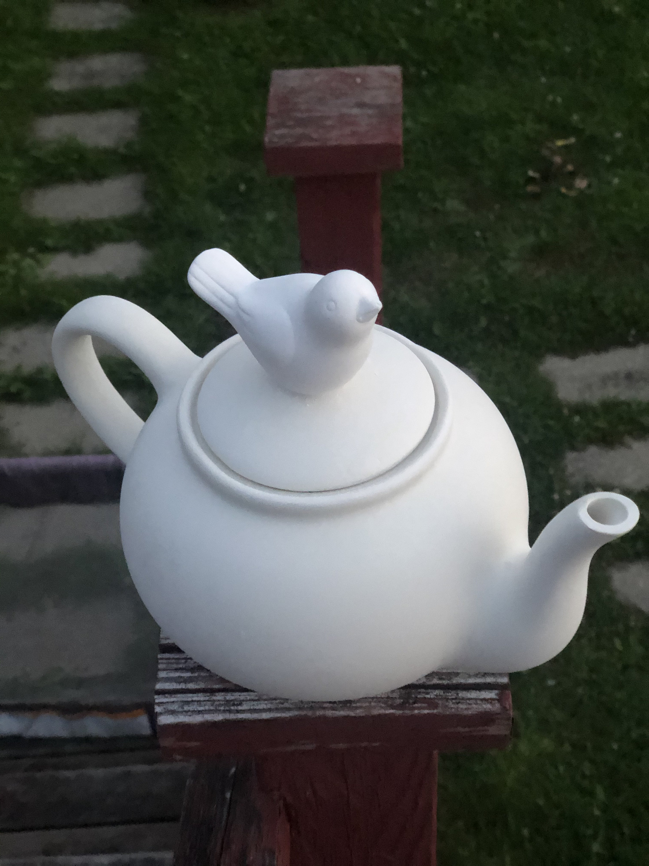 Bird teapot modern teapot custom teapot Etsy