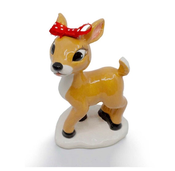Paint Your Own Adorable Ceramic Keepsake The Lovable Reindeer Figure Materials Bisque Sculpting