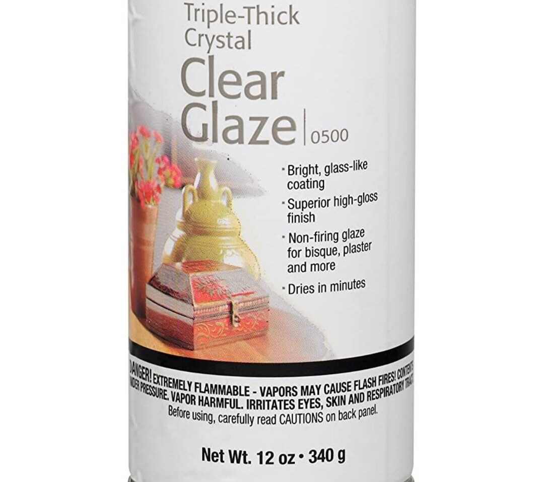 Decoart Americana Triple Thick Brilliant Brush on Gloss Glaze 2oz 4oz 8oz /  Wide 