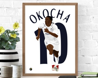 Jay Jay Okocha Etsy Jay Jay Okocha Etsy
