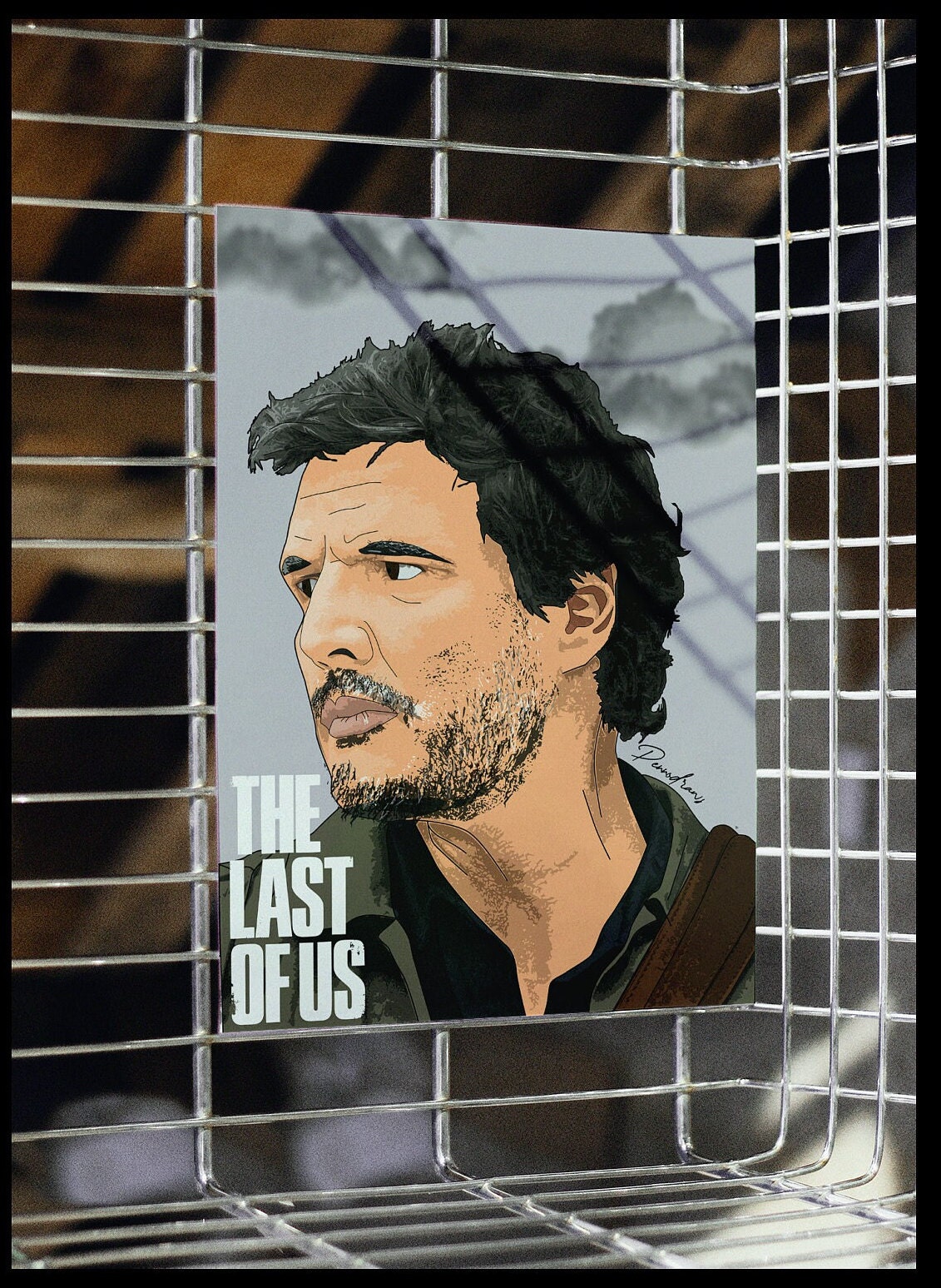 PEDRO PASCAL the Last of Us HBO Joel Miller A4 A5 Art Print 