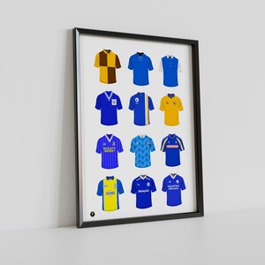 Cardiff City FC Ralls 21/22 Headshot Poster Officially 